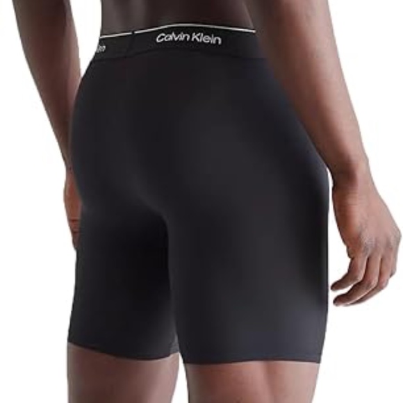 Calvin Klein, Modern Performance Cycle Shorts, Black, Small, #61903542 #NB3542 - Picture 8 of 8